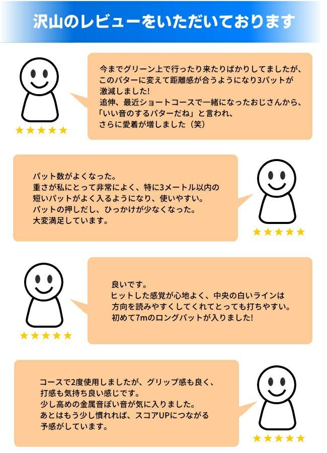 ラルージュPT01Mマレットパター【マレットタイプ】：【製造直販ゴルフ