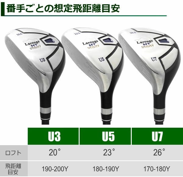 FD-50：軽量シャフト】左用／レフティLarouge-HT レフティー