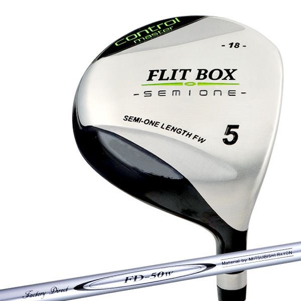 FD-50：軽量シャフト】FLIT-BOX SEMIONE フェアウェイウッド：【製造